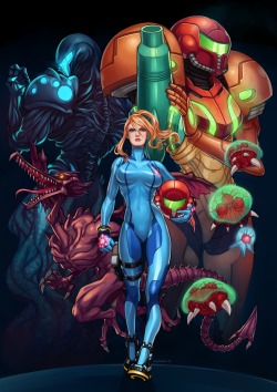 mephmmb:  Metroid is turning 30 this year, so I thought I’d celebrate it with some art! 