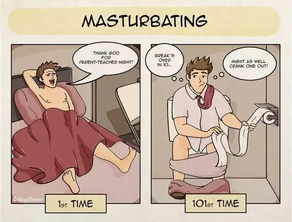 biggiepoppa-c:  meulinleijon16:  fuckyeahcomicsbaby:  1st Time vs 101st Time  omg