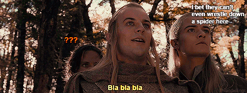 thranduilings:    Diva Legolas | Part 26: If You Don’t Reblog This I Will Tell