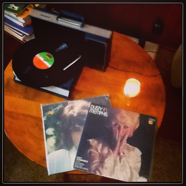 jeffsfancyblog:  Some nap music from the Springfields, Rick and Dusty. #onmyturntable