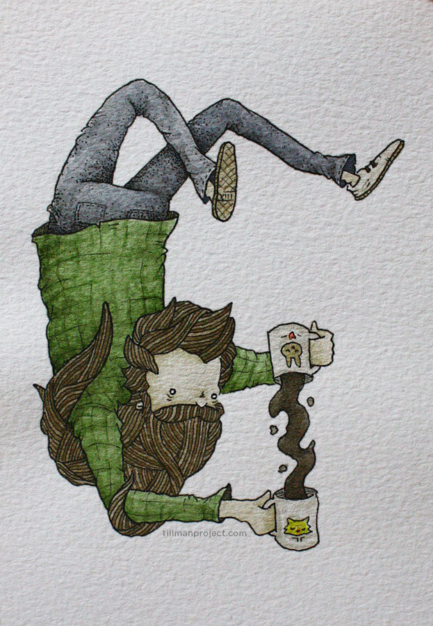 chechitout:  &ldquo;I’d share all my coffee with you&rdquo; (pen &amp;