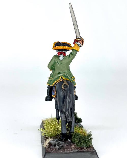 Marquis De Montcalm, a Christmas gift for my dad. Fun to paint an old historical model!