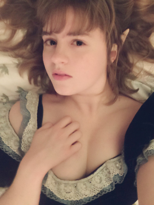 selfie compilation of me being too lazy to get out of my bed even in full costume