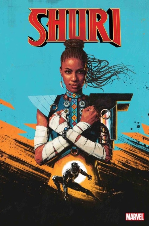 pantherwindrider: klawsofwakanda: Official cover of Shuri #1, by Sam Spratt. Out this October! #Blac