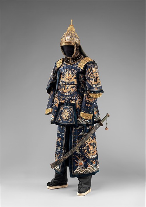 Ceremonial Armor for an officer of the Imperial Palace Guard, Chinese, 18th century.from The Metropo