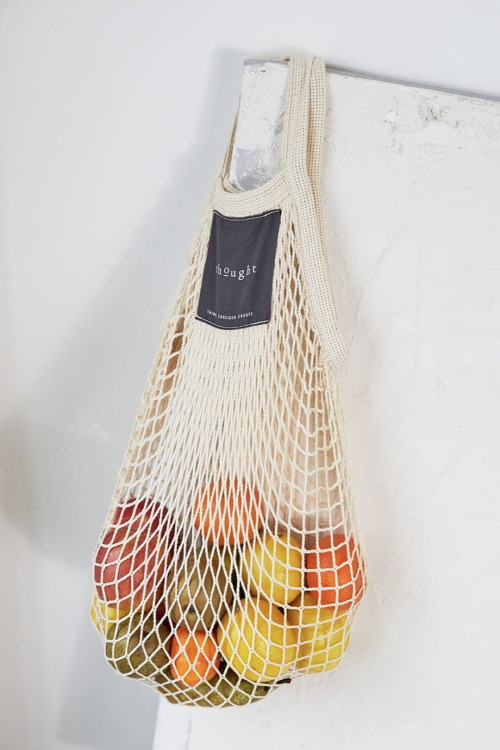 Thought Organic Cotton String Bag is your simple, sustainable answer to a more plastic free lifestyl