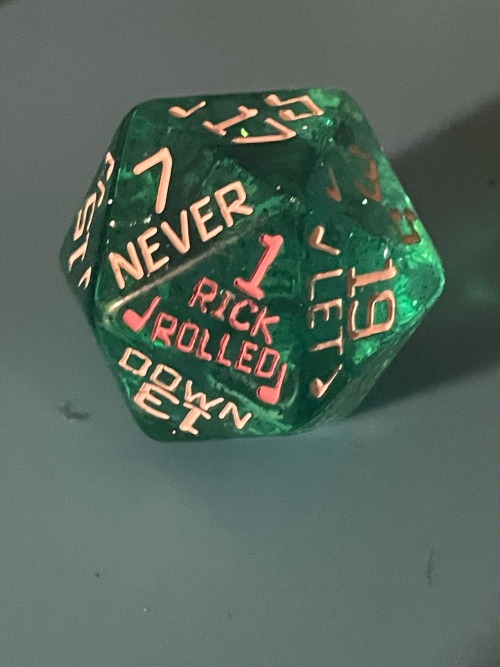 Happy Weird Dice Wednesday! 