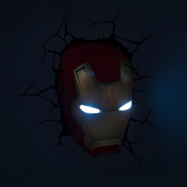 albotas:  Avengers Deco Wall Lights Monsters hiding in closets and under beds don’t