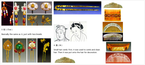 Brief introduction of traditional Chinese hair ornaments. 