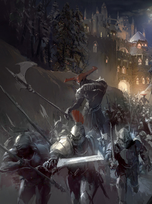 cyberclays:   Into Battle  - by  J.C Park  