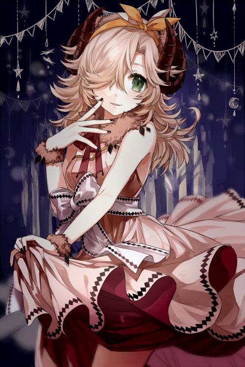 オリジナル、azusa (sarie303030)、ボー、ドレス、ヘアボー、マニキュア、ロングヘア、ノースリーブ、ホワイトボー、ストラップレス、スリーブレスドレス、ストラップレスドレス、exposed
