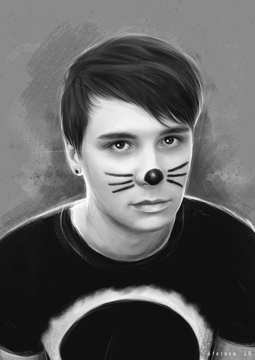 aferova:Dan and Phil Collection! - digital paintings(as I recently lack creativity and I’m literally