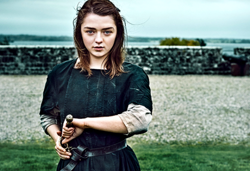 bb8s:  Maisie Williams & Sophie Turner for Entertainment Weekly 