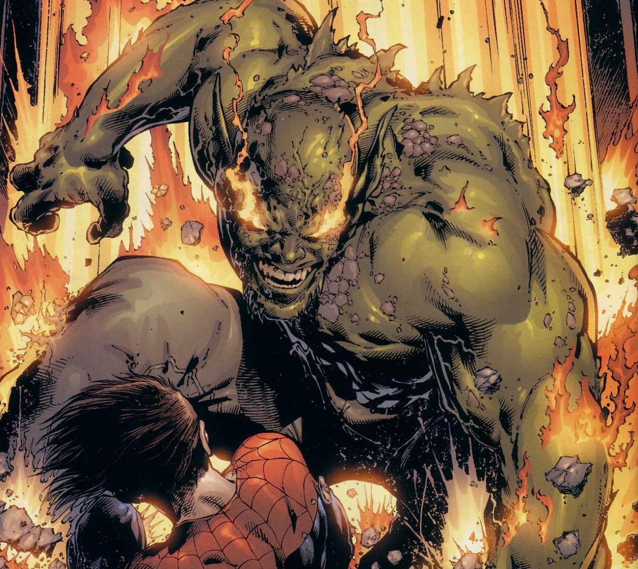 towritecomicsonherarms:  Favourite mainstream comic book villain tbhNorman Osborn/Green