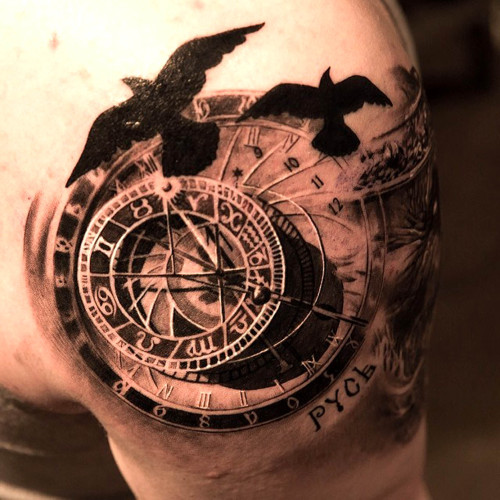 thievinggenius:  Tattoo done by Niki Norberg. @niki23gtr