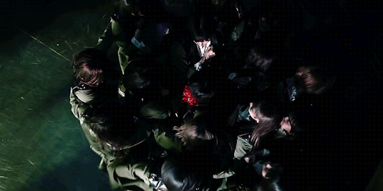 kawausotechico-caro-blog:190324 坂道TV 欅坂46 黒い羊 GIF