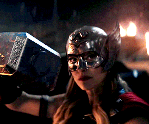 edteachs: THOR: LOVE AND THUNDERNatalie Portman as Jane Foster/Mighty Thor