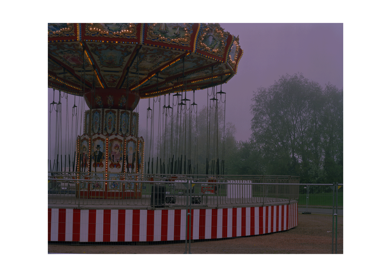 ‘Untitled’ (North Sea Carnival) #03 Copyrighted Image 2014
This is the second large-format image from my North Sea Carnival series. A fog had moved in over the shore from the North Sea and a sunny March evening began to look eery and remote. The...