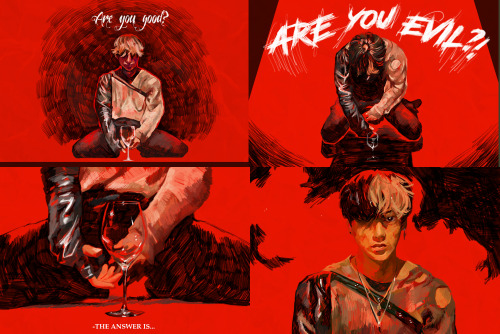 I painted this when I was so excited for ATEEZ’s comeback last January!