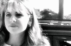 marshmallow-the-vampire-slayer:  I’m the Slayer. Slay-er. Chosen One. She-who-hangs-out-a-lot-in-cemeteries?