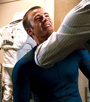 Chris Evans As Johnny Storm In Fantastic 4 (2005)