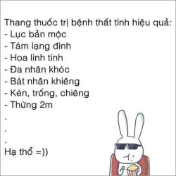 tieu-ngu:  snowqueen2810:  Lưu lại để dành mốt thất tình xài =))   =))))) 