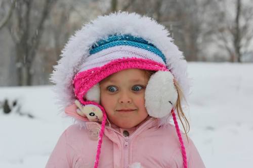 humansofnewyork:  I asked her 15 questions.She made this face 15 times.Then I walked away.