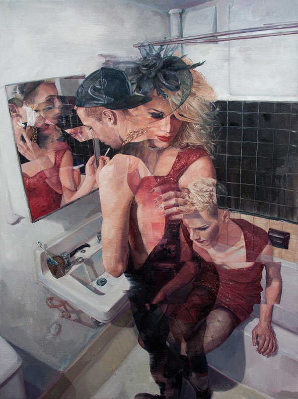 rfmmsd:  Artist: Adam Lupton The Lonesome Crowded Mind (Oh Theseus)” Oil on Canvas