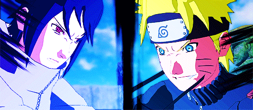 Naruto And Sasuke In Ultimate Ninja Storm Revolution.