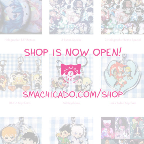 Con season is over for me until next year, so I will be selling all my leftovers at my new shop!!I a