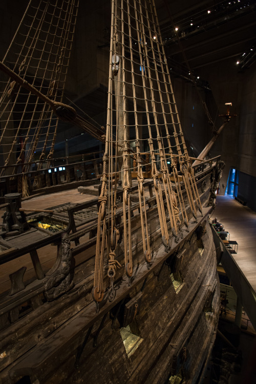 wanderingmark:Sunken Warship Vasa- Stockholm, Sweden: November 2015.  17th Flagship on the Swedish F