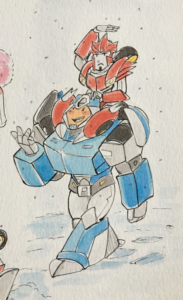 My Secret Solenoid Gift For @midnightraid ! Knockout Is Much More A Fan Of Snuggling Indoors With His