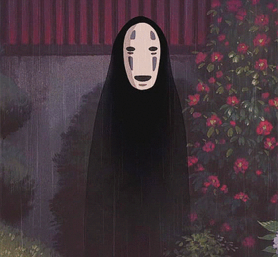 anime-wanderer:“No Face”*Spirited Away*