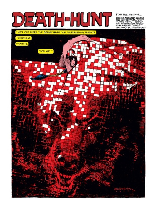 marveltitlepages - New Mutants vol.1 #18 (1984) - Death-Hunt
