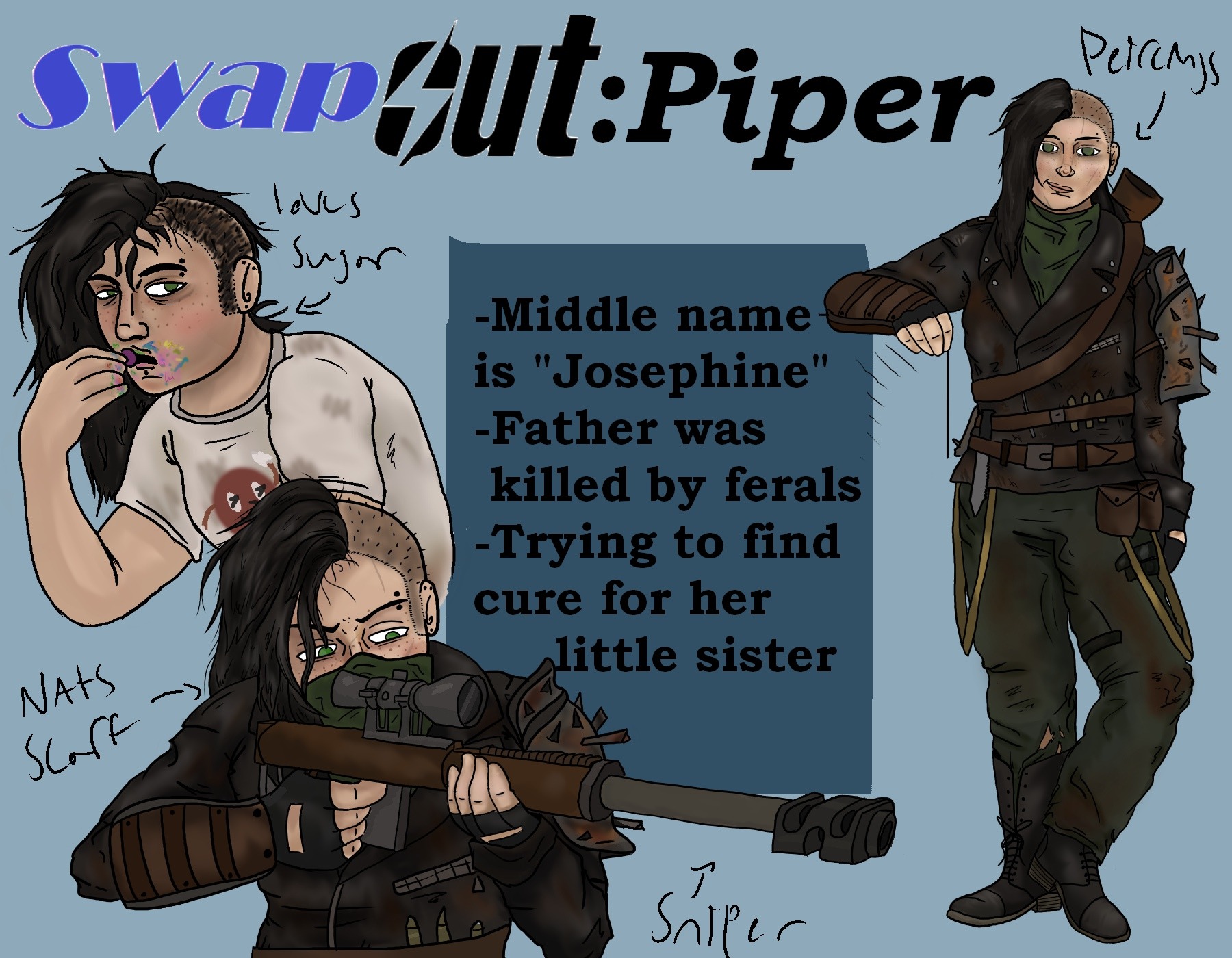 Capital Wasteland Mercenaries Explore Tumblr Posts And Blogs Tumgir - brawl stars piper e brow