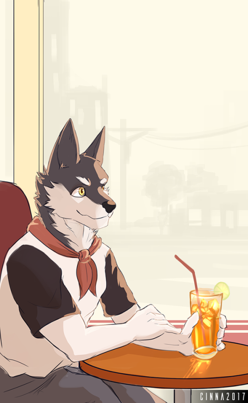 Art Trade For Sander The Black Cat!