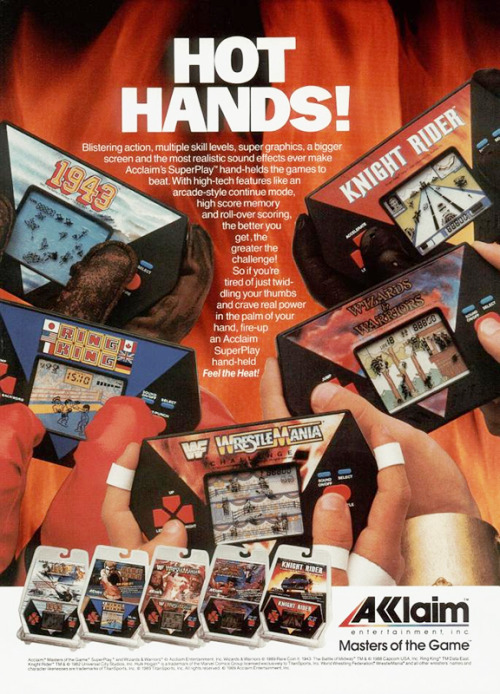 Akklaim Handheld Games, 1990