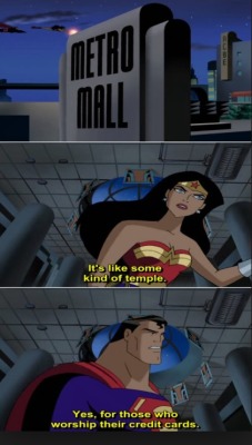 lyrafay:  Superman sums up consumerism. 