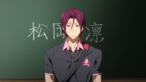 matsuoka-lin:Matsuoka Rin, Honorary Iwatobi SC Member — CONFIRMEDSeriously, look at the first screen