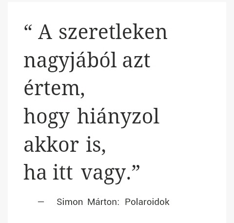 Nehéz elhinni, hogy ez lett köztünk.