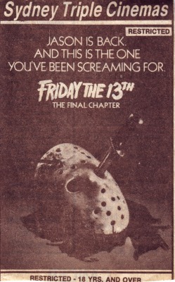 brundleflyforawhiteguy:  Friday the 13th: