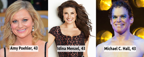 queenidinamenzel: People who give me hope for looking good after forty. 