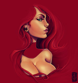 claymoreart:  Red by thegameworld 