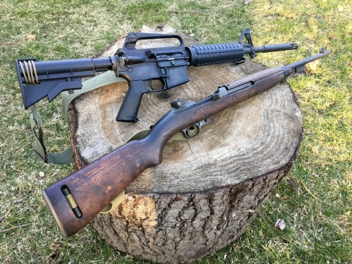 not-so-dense:Car15 and M1 Carbine