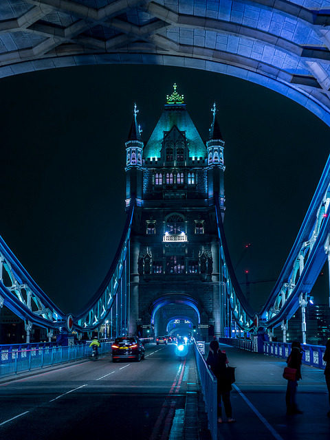 Tower Bridge at Night by Oliver Stör on Flickr.