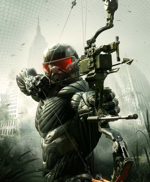 Crysis 3 2D digital cover illustration by concept artist Viktor Jonsson of Berlin, Germany!!! http:/