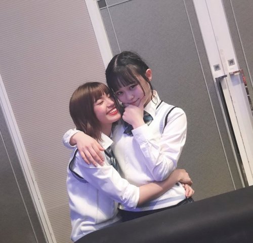 hkt48g:  Hokazono Hazuki - Murakawa Bibian