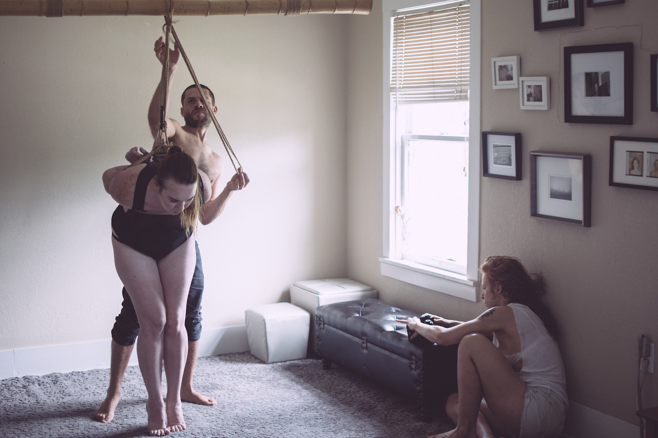 secondfloor-fet: @gaping-lotus tied by Secondfloor | photos by tiedandtwisted420 |