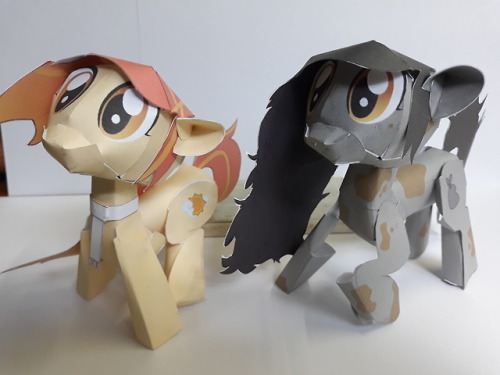 fallingstarbp: This new update is quite faster than the last time because I’m so excited to make her for a long time now even though she’s abit harder to design into papercraft. This is another ponyo from Space Ponyo Universe by @shinonsfw, this character