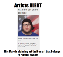 hinatakundaisuki:  thebluezebra:  mellosmiles:  Can we get this signal boosted please? I drew this pic and posted it like not even ten minutes ago (screenshot of canvas for proof) and this guy reblogs it as art theft and so I go on his profile, and he